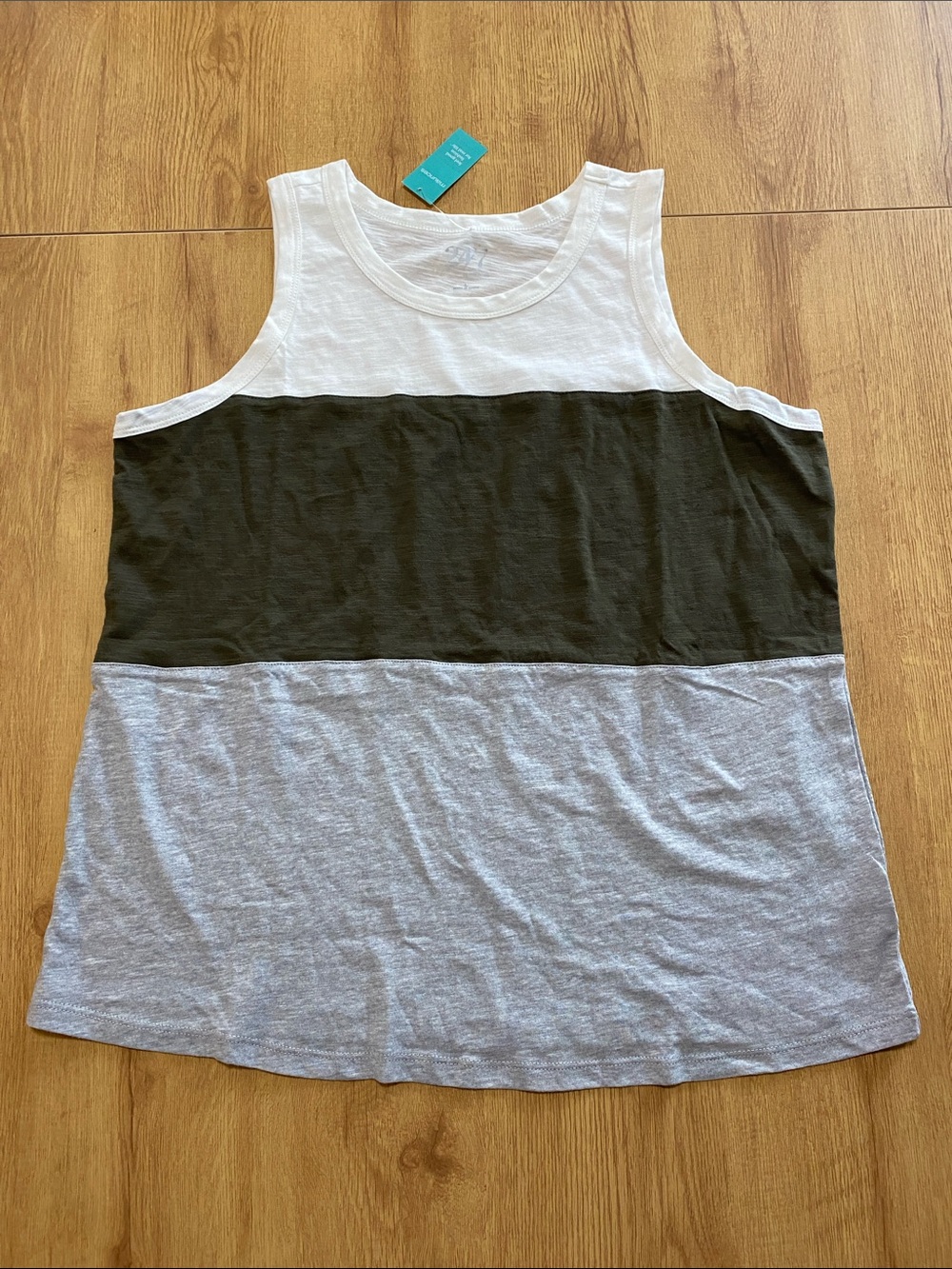 Maurices White Scoop Neck Tank Top